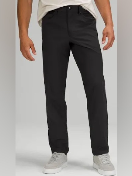 Michael Kors Black Straight-Leg Chinos